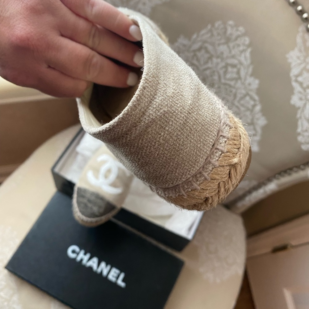 Authentic Chanel Espadrilles - Picture 5 of 15